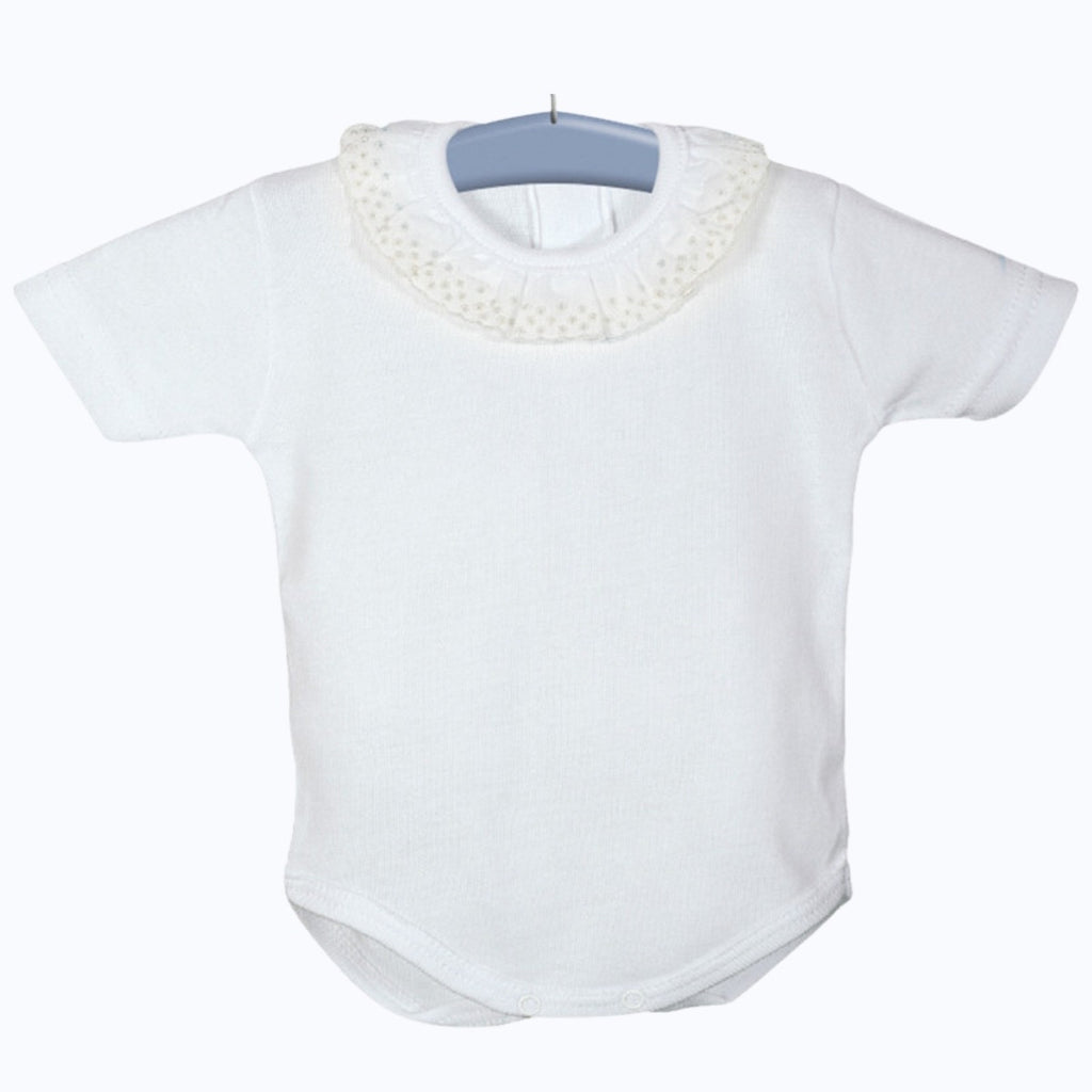 Crudo Frill Collar Bodysuit 19010