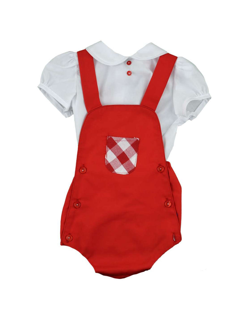 Pocket Dungarees Set Baby Miño 23213