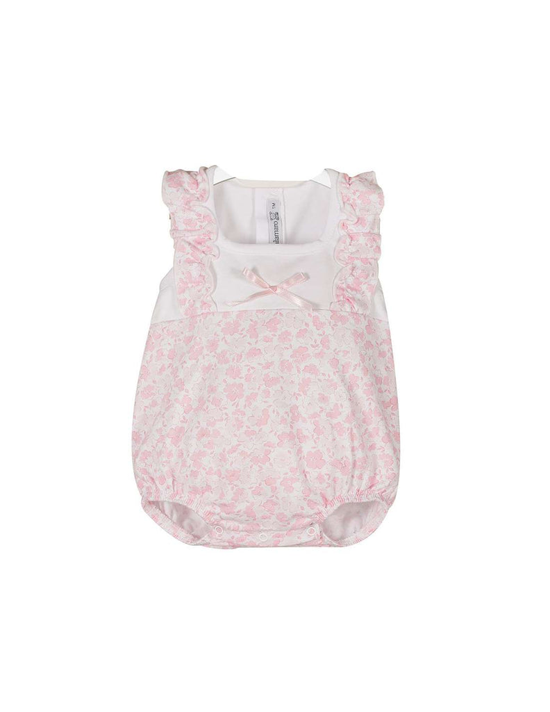 Girls Flowery Playsuit Without Sleeve 32223