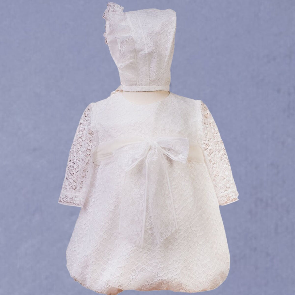 Baby Romper With Bonnet 39430