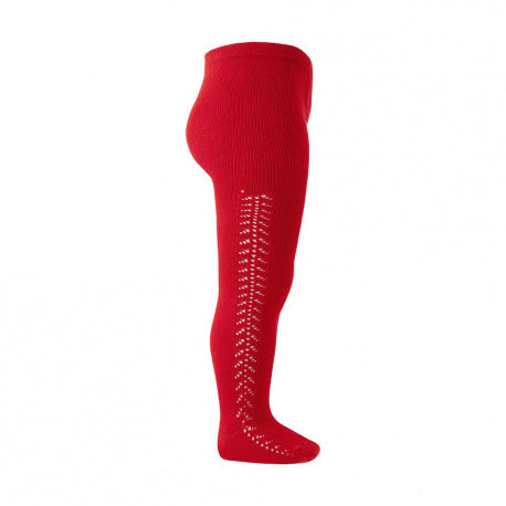 Condor Red Side Openwork Warm Tights  25911550