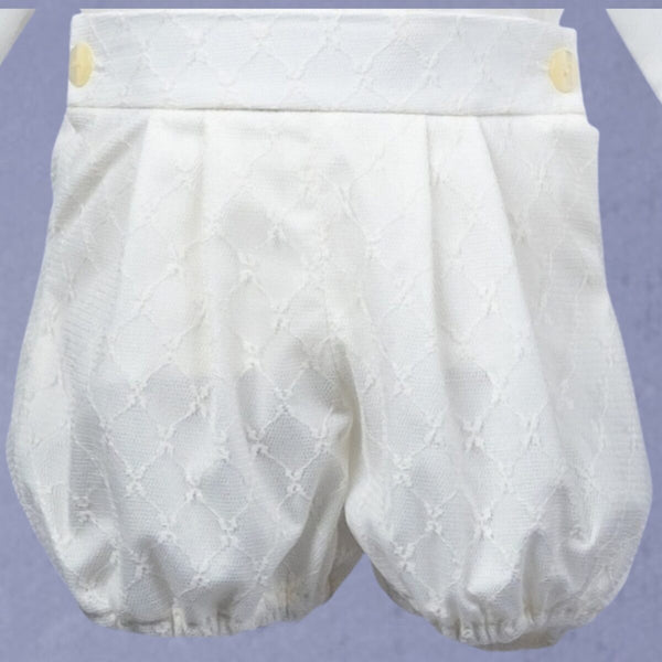 LONG SLEEVE CHRISTENING POLO AND PANTS 93984ML