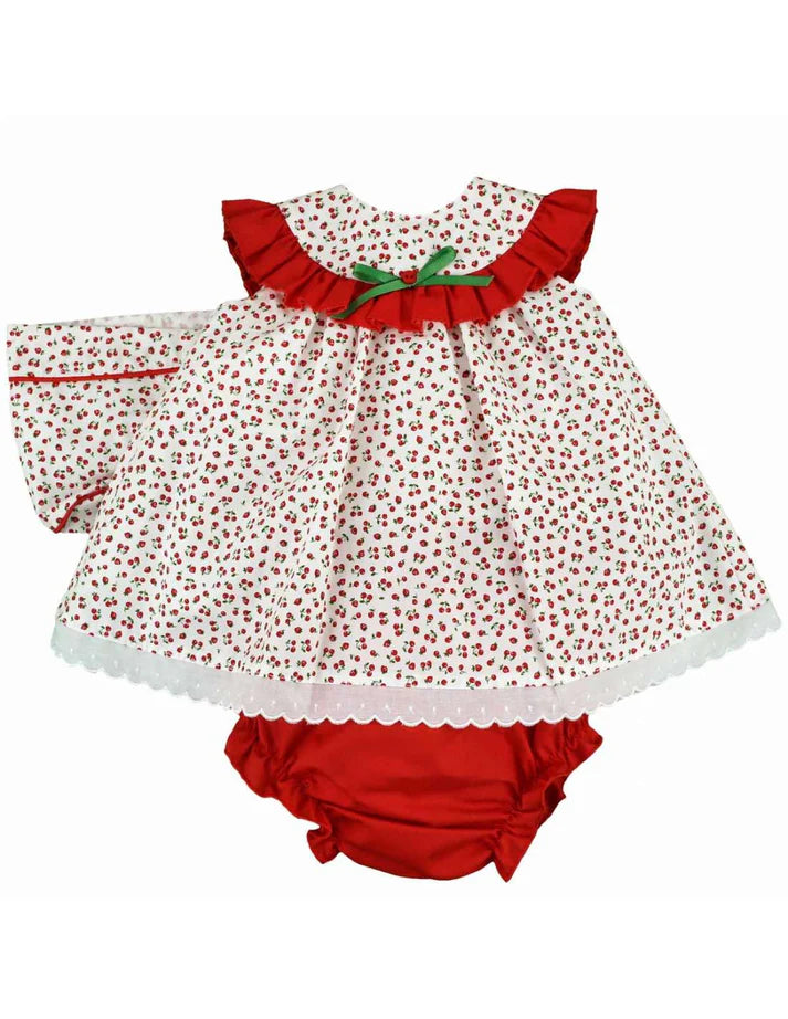 STRAWBERRIES & CHERRIES DRESS SET 23126