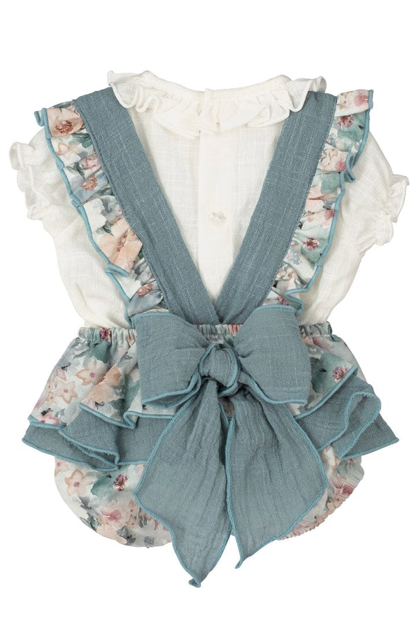 FLORAL RUFFLE ROMPER 17956