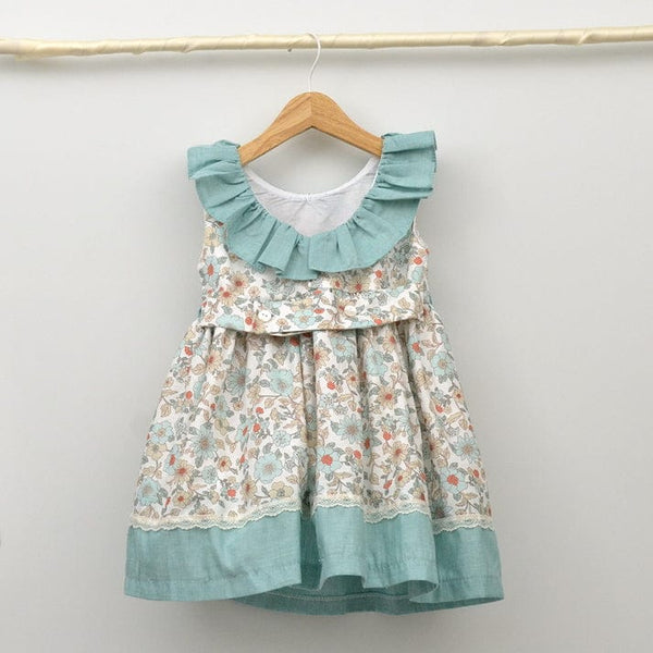 LUNA GIRLS FLORAL DRESS 24560