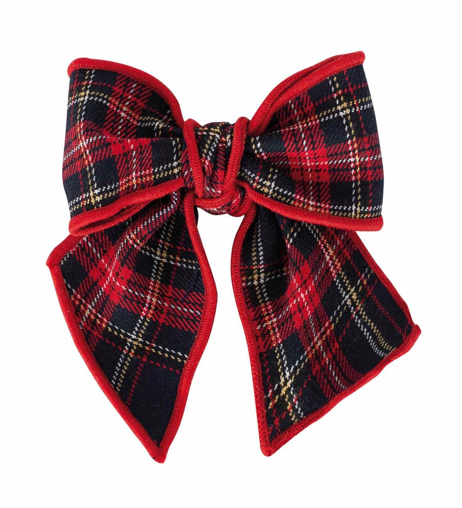 Red Tartan Bow 77025