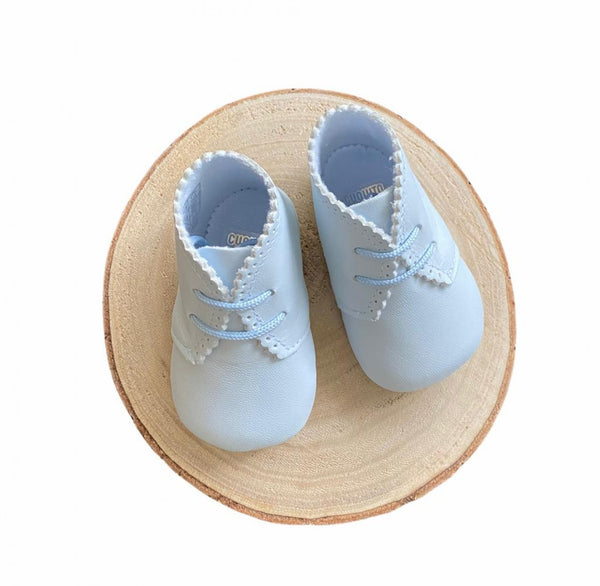 BABY BOYS AND GIRLS SHOES LIGHT BLUE 7036