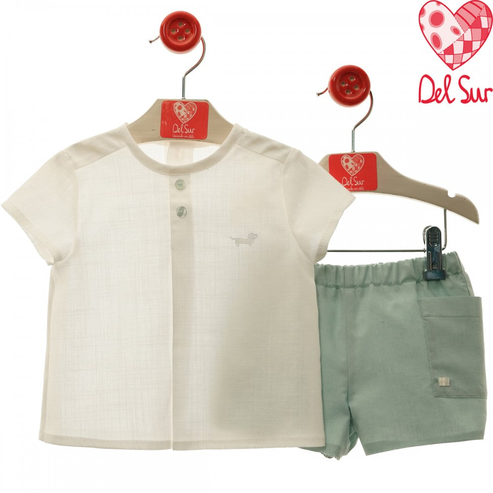 BOYS SHIRT & SHORT SET 0282